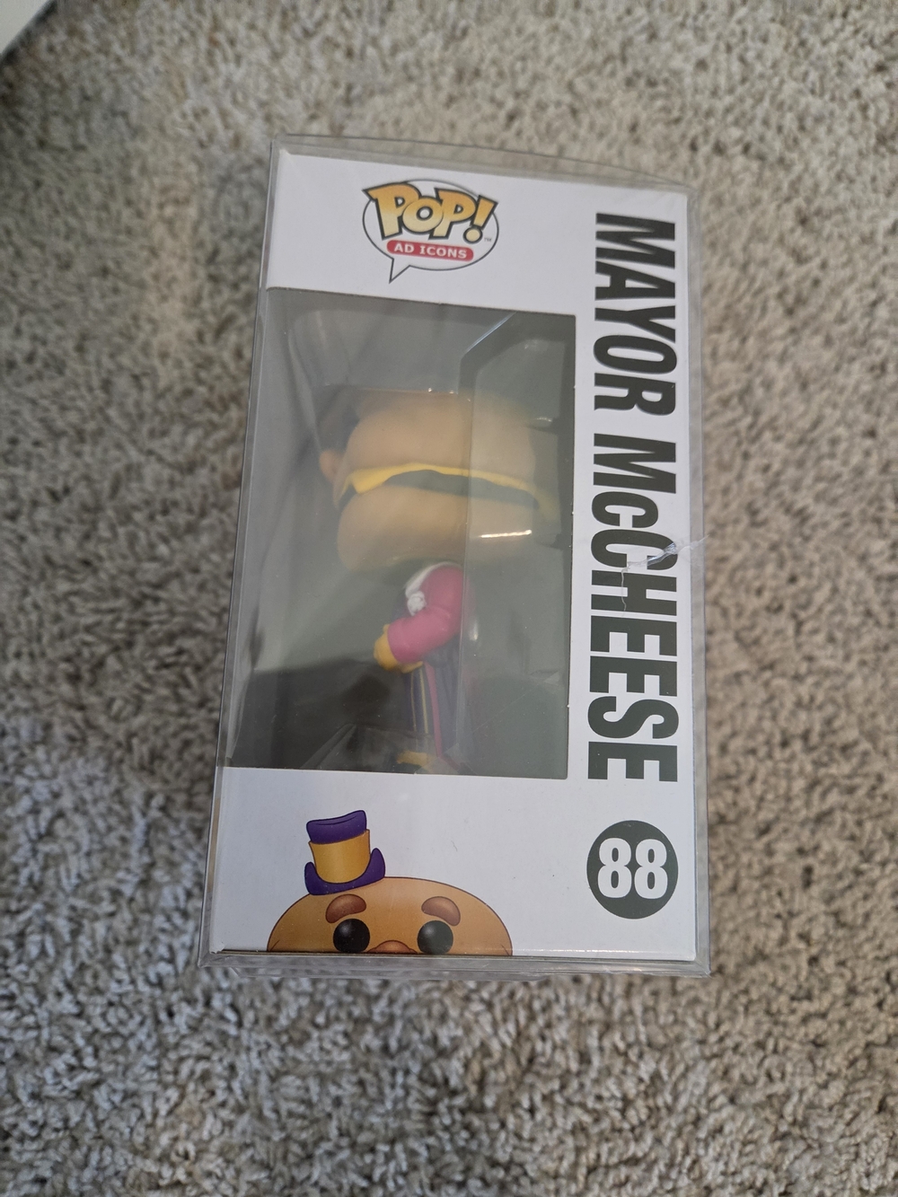 Funko Pop! Ad Icons #88 Mayor McCheese Vinyl Figure - Yellow & Purple - Picture 2 of 6